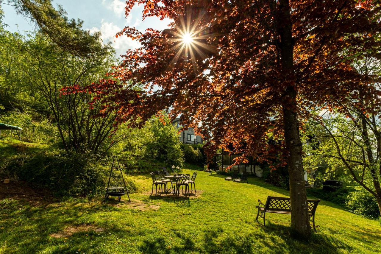 Blockhaus Eifelsteig W/ Kamin Garten & Feuerstelle Berndorf  Экстерьер фото